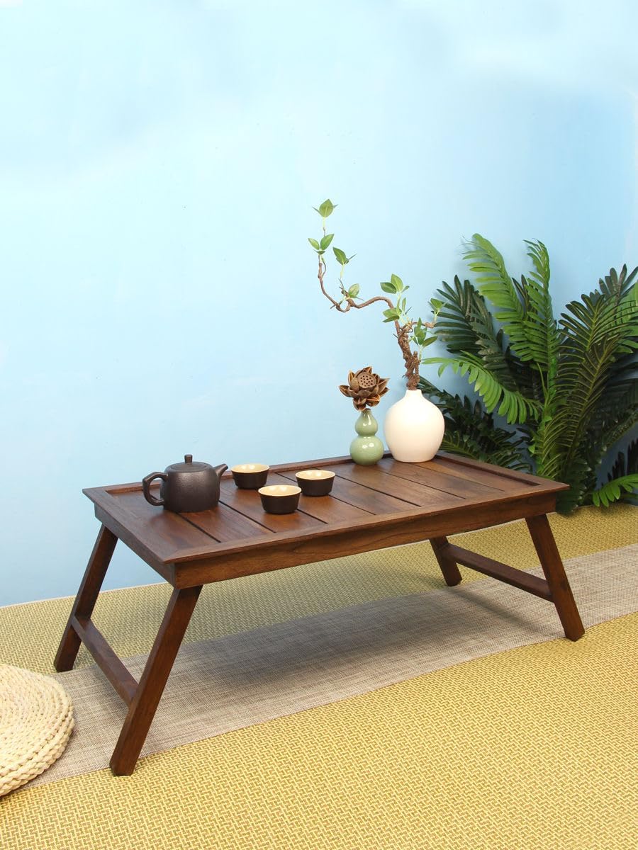 折りたたみ式テーブル 80×80cm ダークブラウン アテーナライフ パタパタしまえるテーブル ダークブラウン 幅80cm